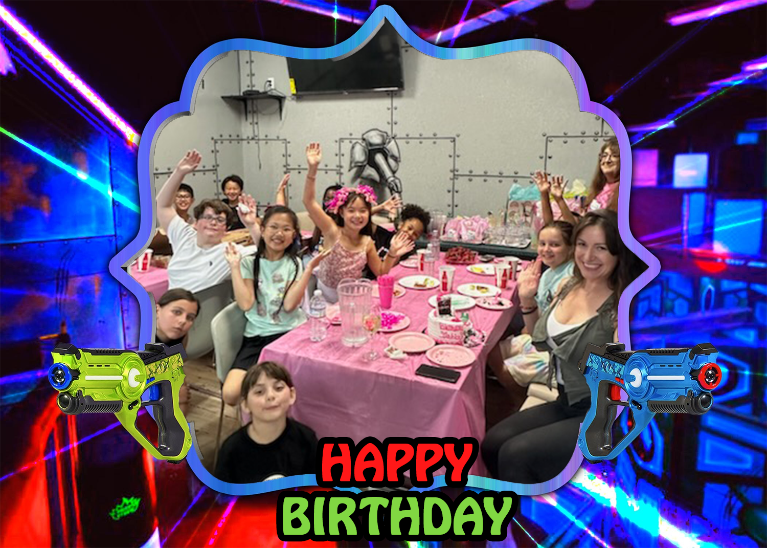Zapzone Birthday Moments